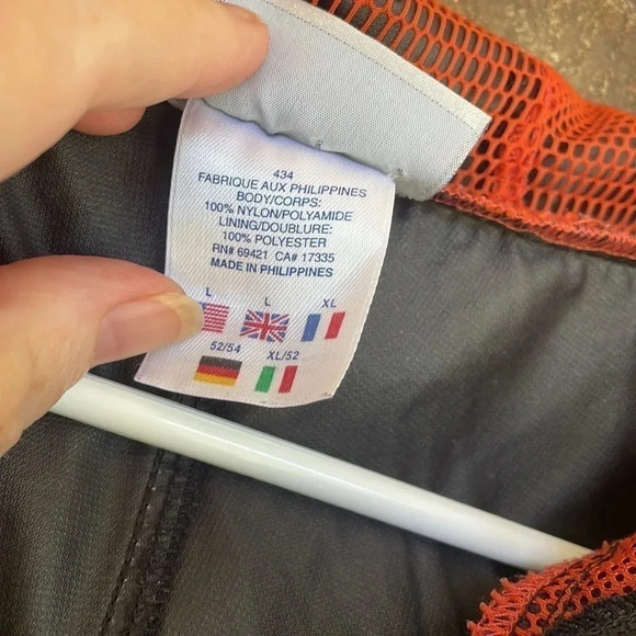 Reebok Black Half Zip Hooded Windbreaker - Picture 7 of 11